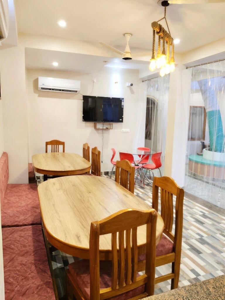 Dinner area